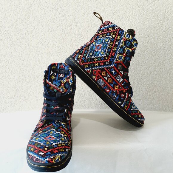 Dr. Martens Hackney Colorful Ankle Boots - Picture 1 of 11